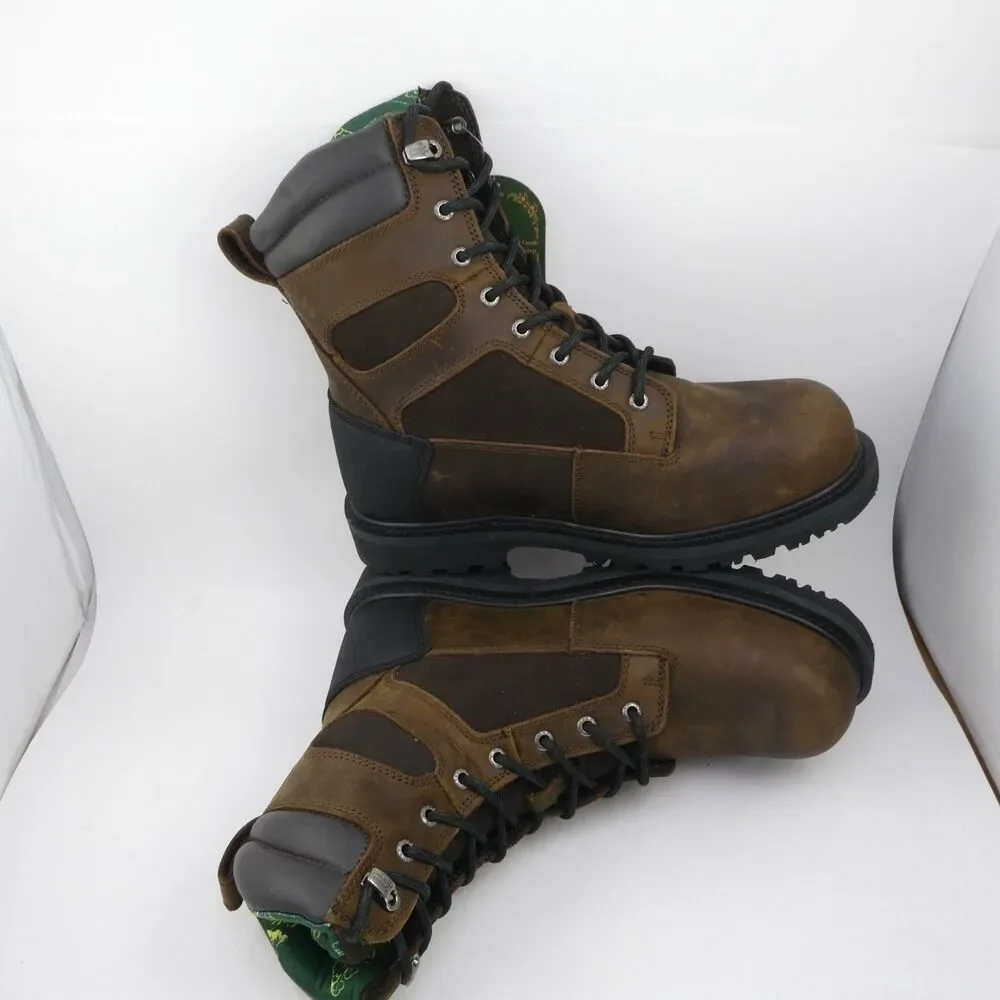 Golden Retriever Men's 9.5 Work Boots Heavy Duty Composite Toe 8